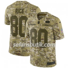 San Francisco 49ers Tröjor RICE 80 Nike Salute to Service - Herr